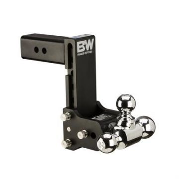 B&W TOW & STOW 2" RECEIVER HITCH (BLACK)
